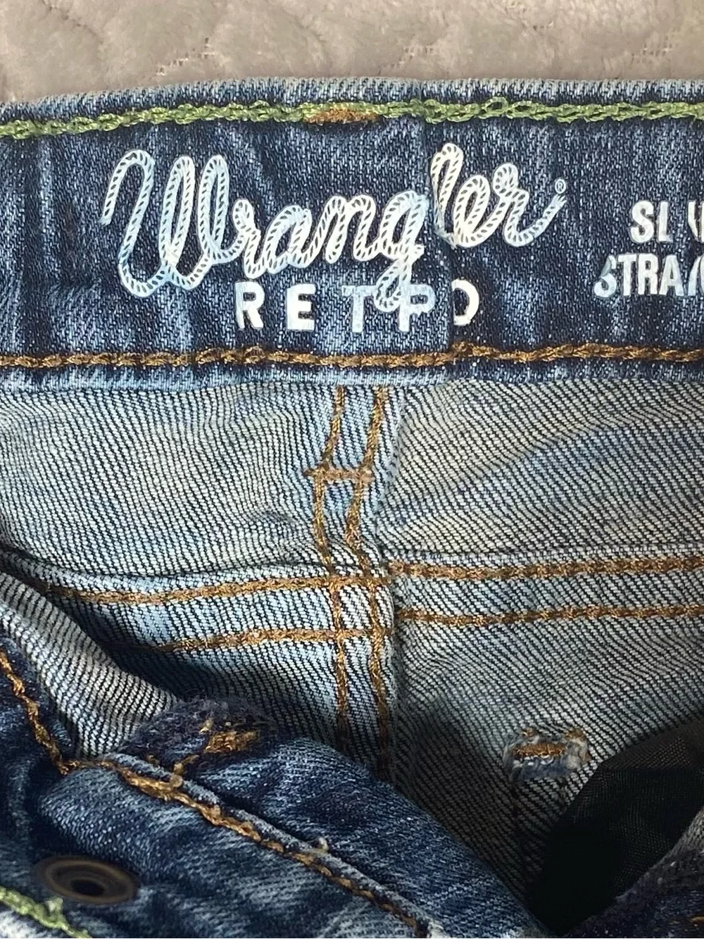 Lot 2 Wrangler Toddler Boys Jeans 1T Boot 2T Slim